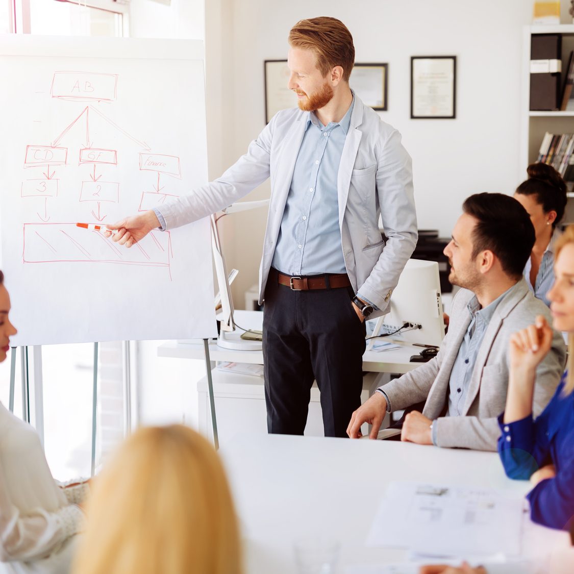 Business seminar and lecutre