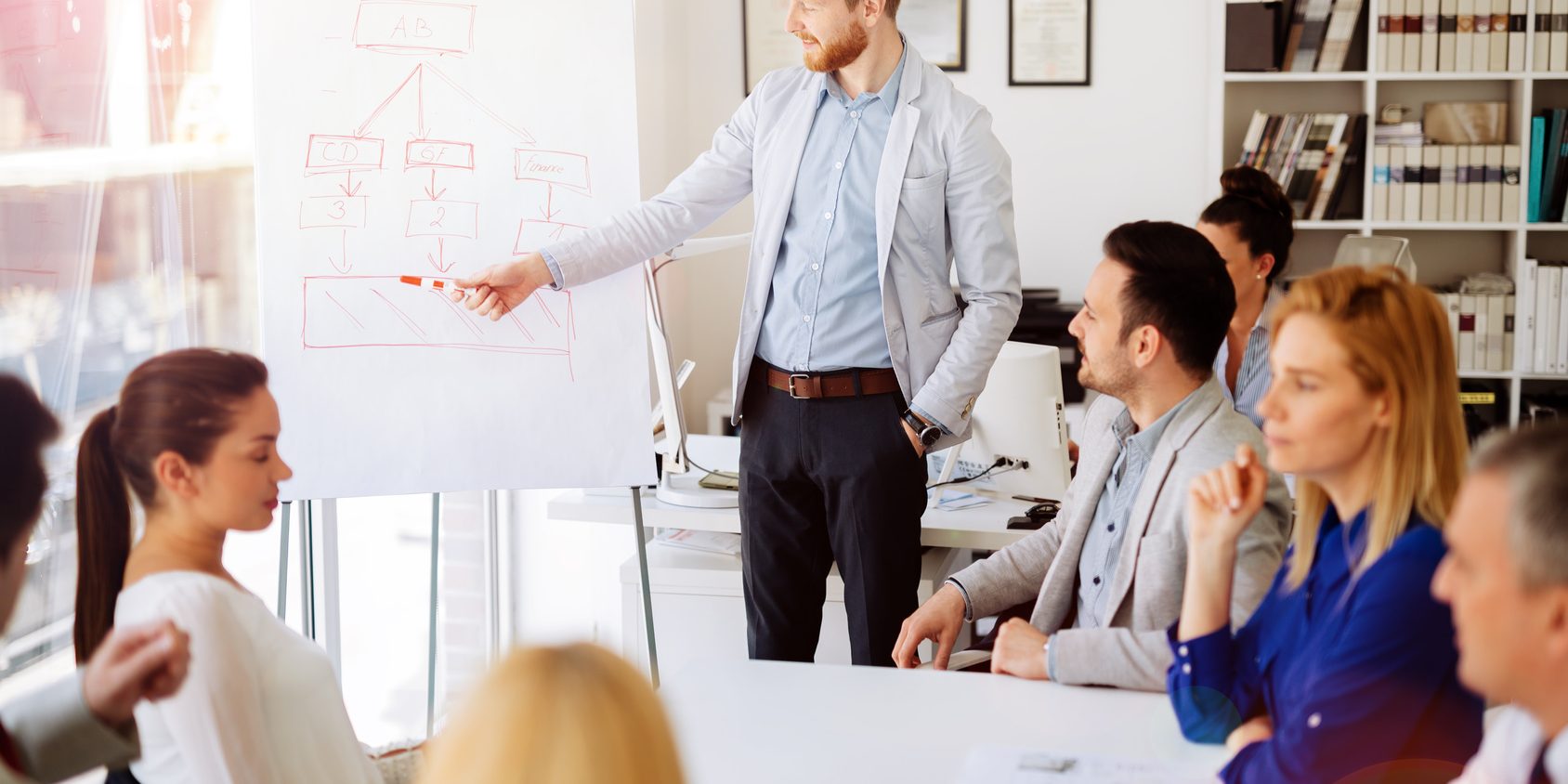 Business seminar and lecutre