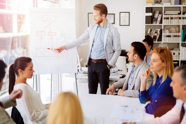 Business seminar and lecutre